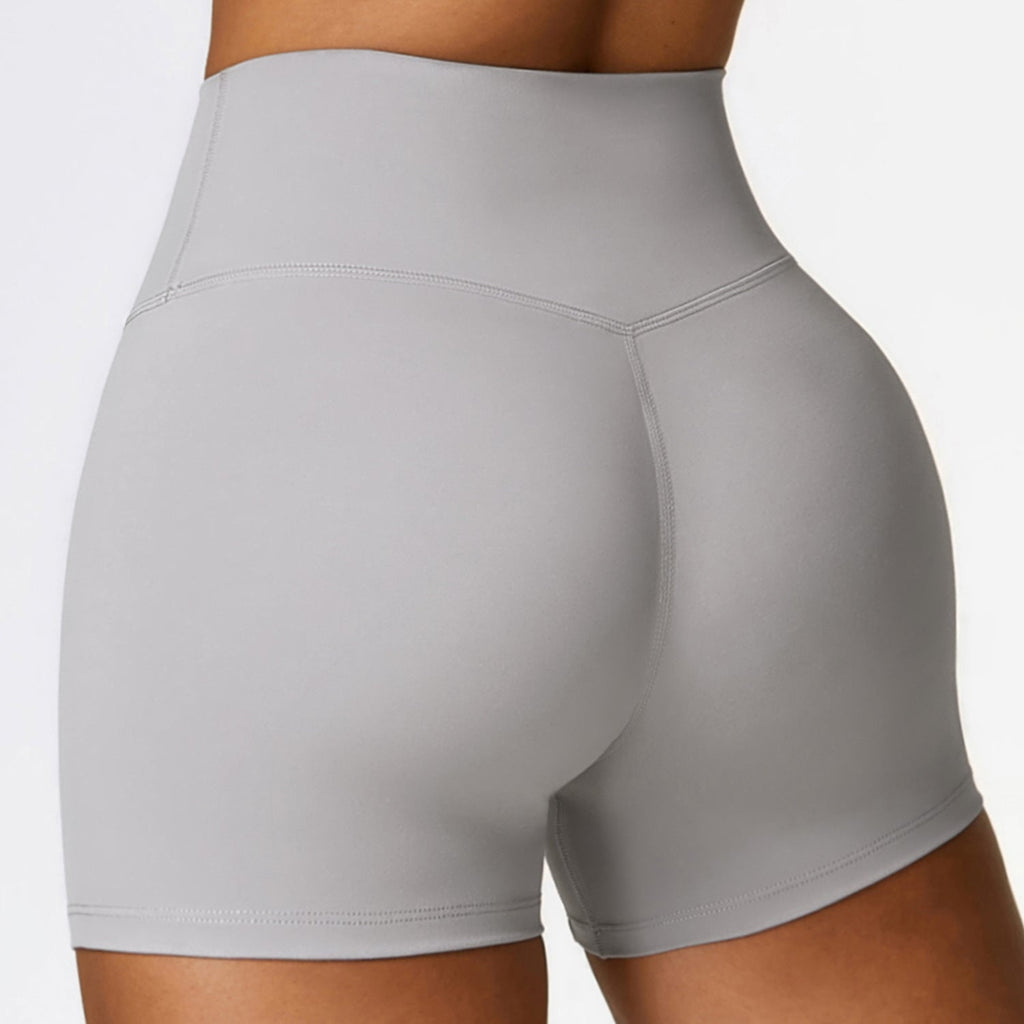 Women's High-Waist Hip-Lifting Yoga Shorts – Running Fitness Sport