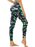 Cropped High Waist Camouflage Leggings
