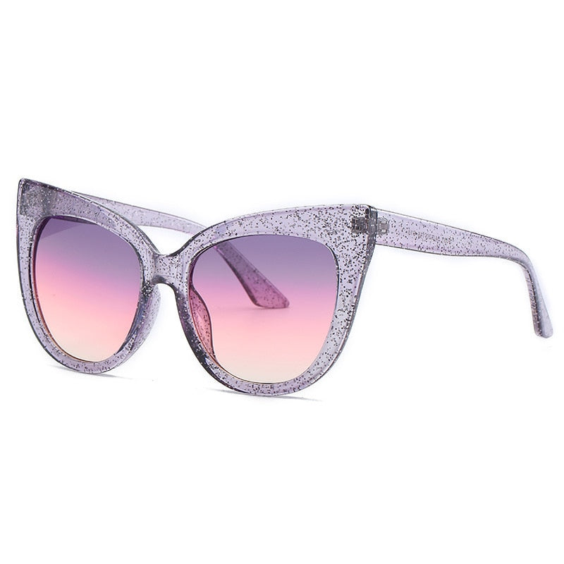 Women's Oversized Cat Eye Sunglasses UV400