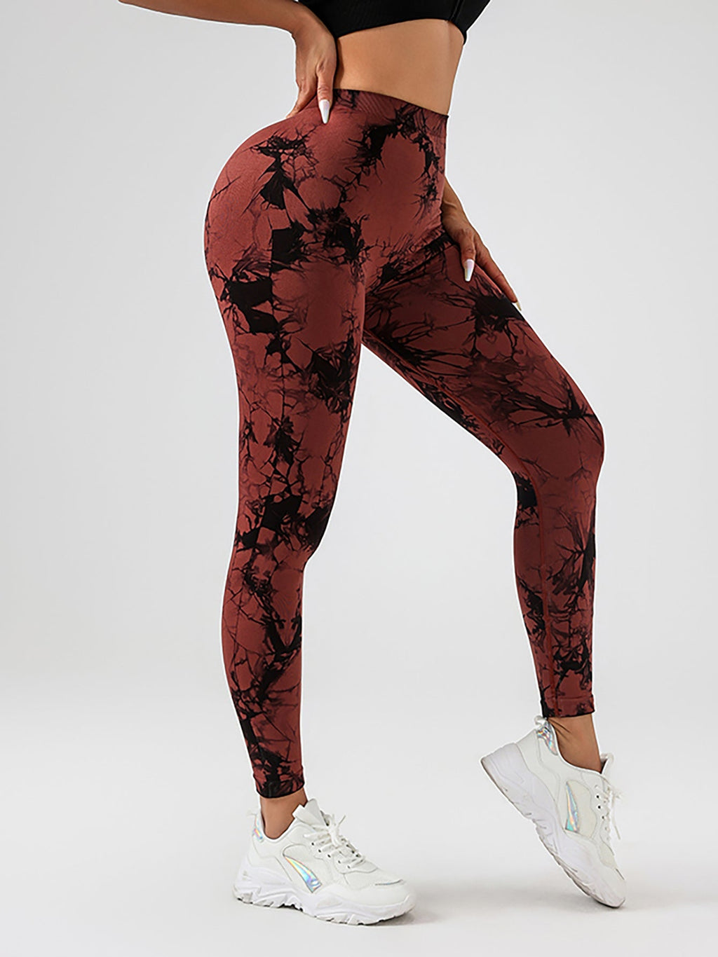 Tie-Dye Slimming Yoga Leggings – Butt Lifting Women's Yoga Pants