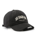 Distressed Satin Letter Embroidery Baseball Cap – Adjustable Unisex