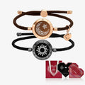 [Totwoo Signal Gift Box] Sun & Moon Touch Bracelets with Milan Rope