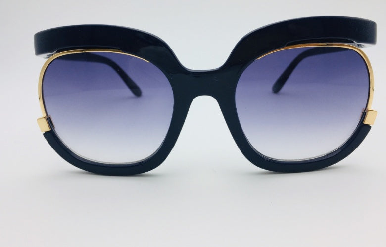 Cat Eye Half-Frame UV400 Sunglasses – Women’s Fashion Eyewear
