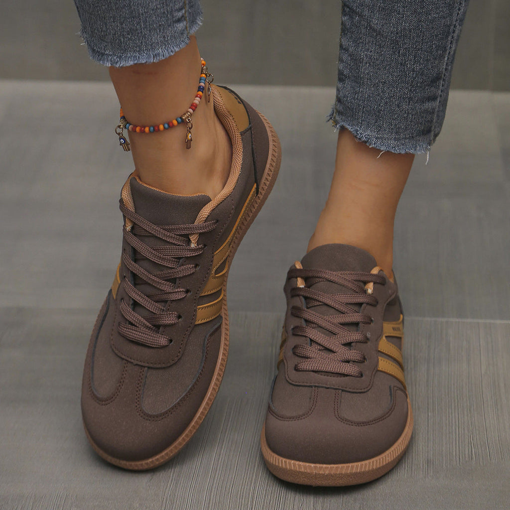 Lace-Up Low-Top Sneakers – 11 Colors EU 36–42 | Women's Training Shoes