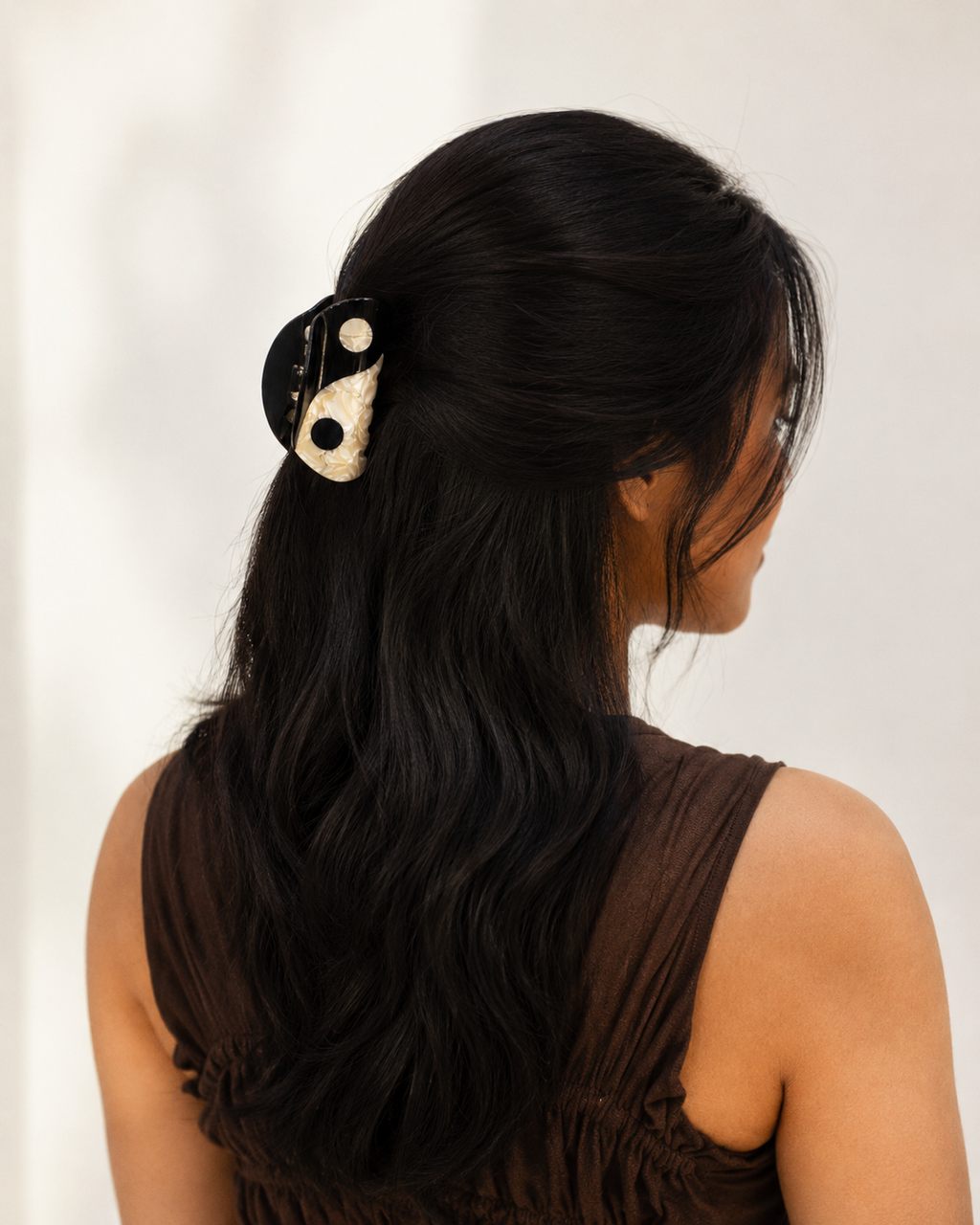 Yin Yang Hair Clips
