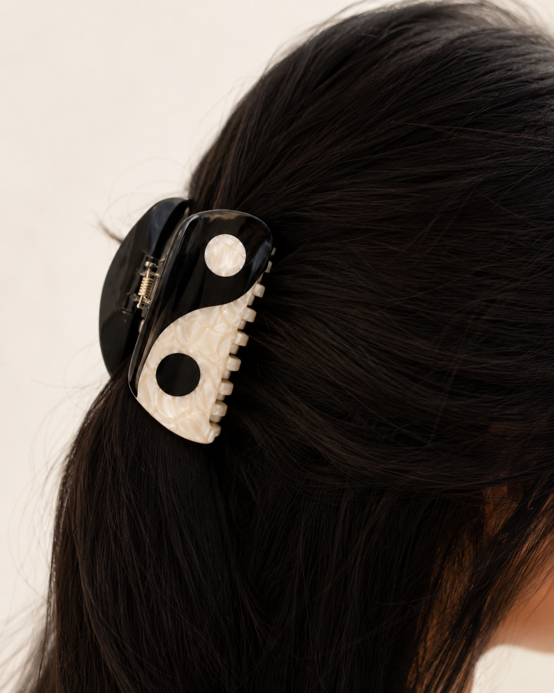 Yin Yang Hair Clips