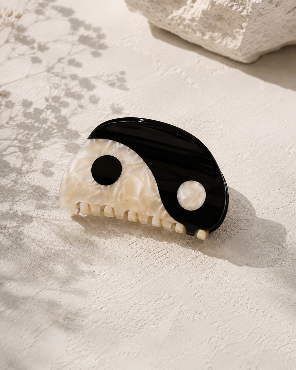 Yin Yang Hair Clips