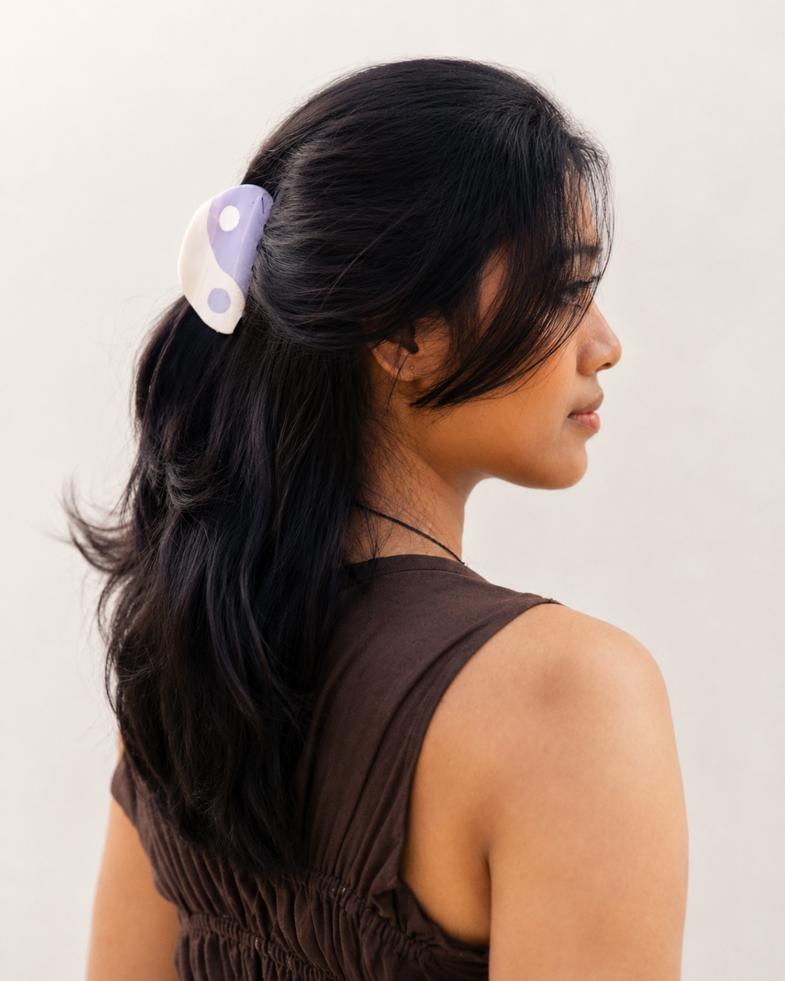 Yin Yang Hair Clips