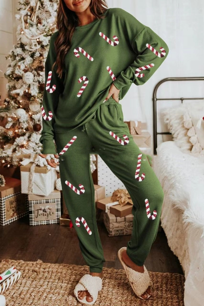 Women’s Christmas Sequin Two-Piece