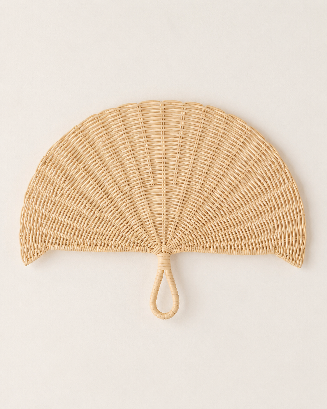 Rattan Woven Fan