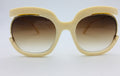 Cat Eye Half-Frame UV400 Sunglasses – Women’s Fashion Eyewear