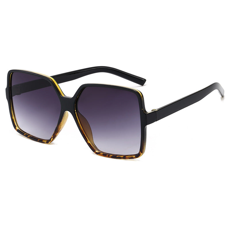 Vintage Big Frame Sunglasses – UV400 Fashion Shades