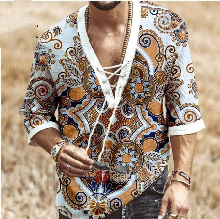 Large Size Loose Hot style Men Shirts