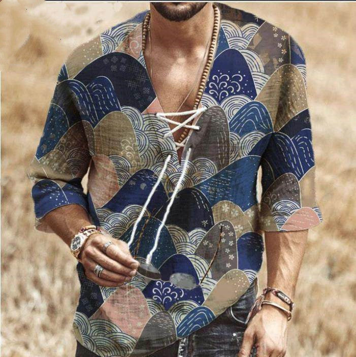 Large Size Loose Hot style Men Shirts