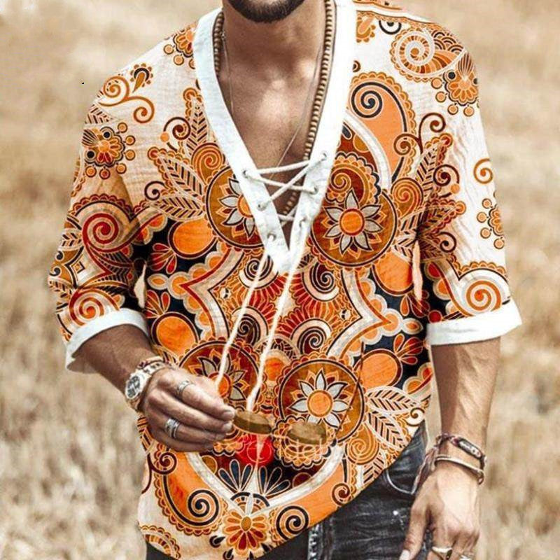 Large Size Loose Hot style Men Shirts