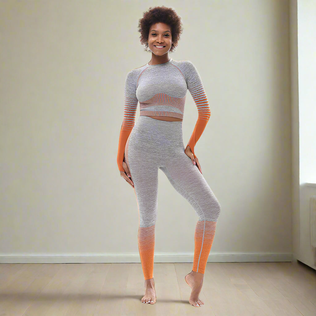 🧘‍♀️ Tight-Fitting Butt-Lifting Seamless Yoga Set