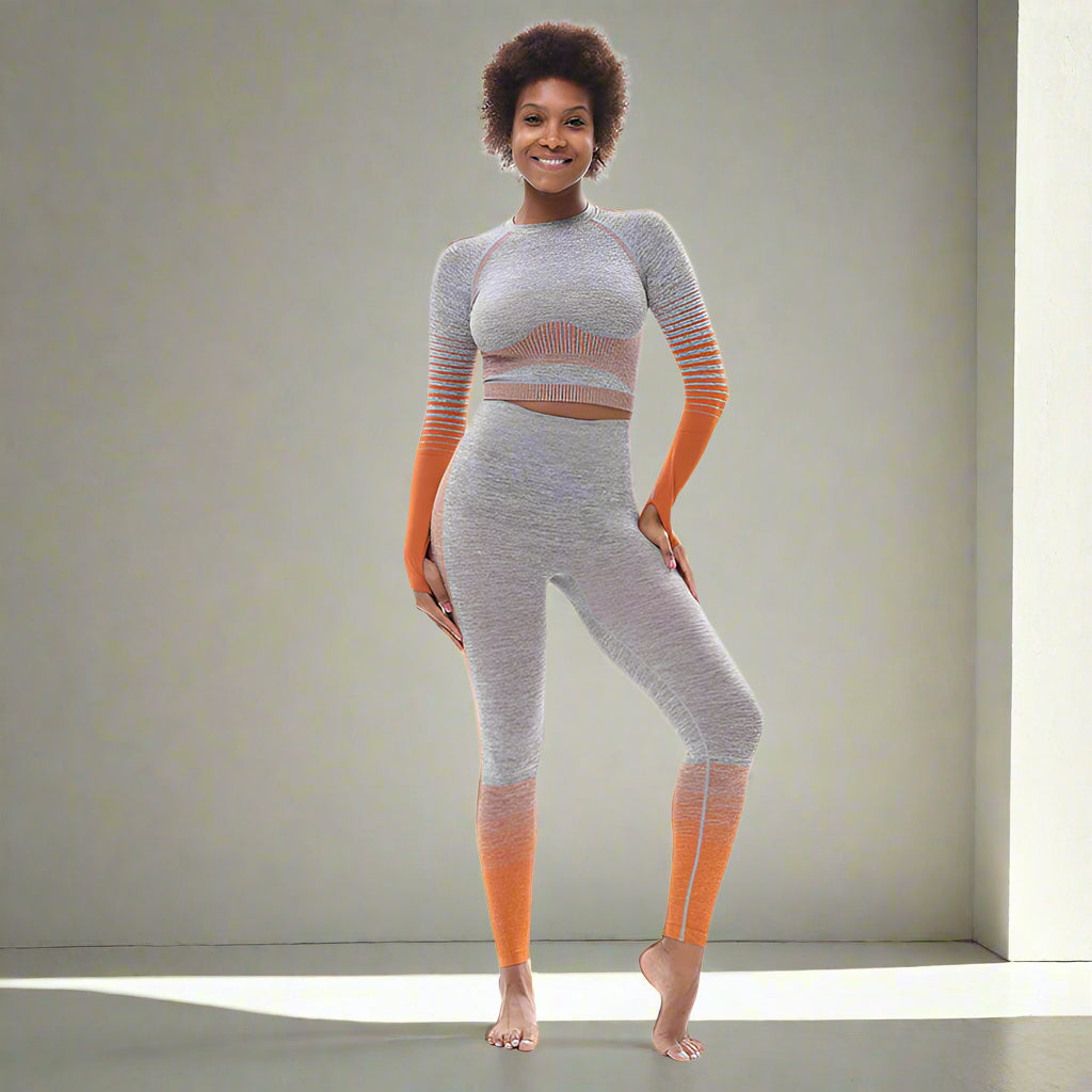 🧘‍♀️ Tight-Fitting Butt-Lifting Seamless Yoga Set
