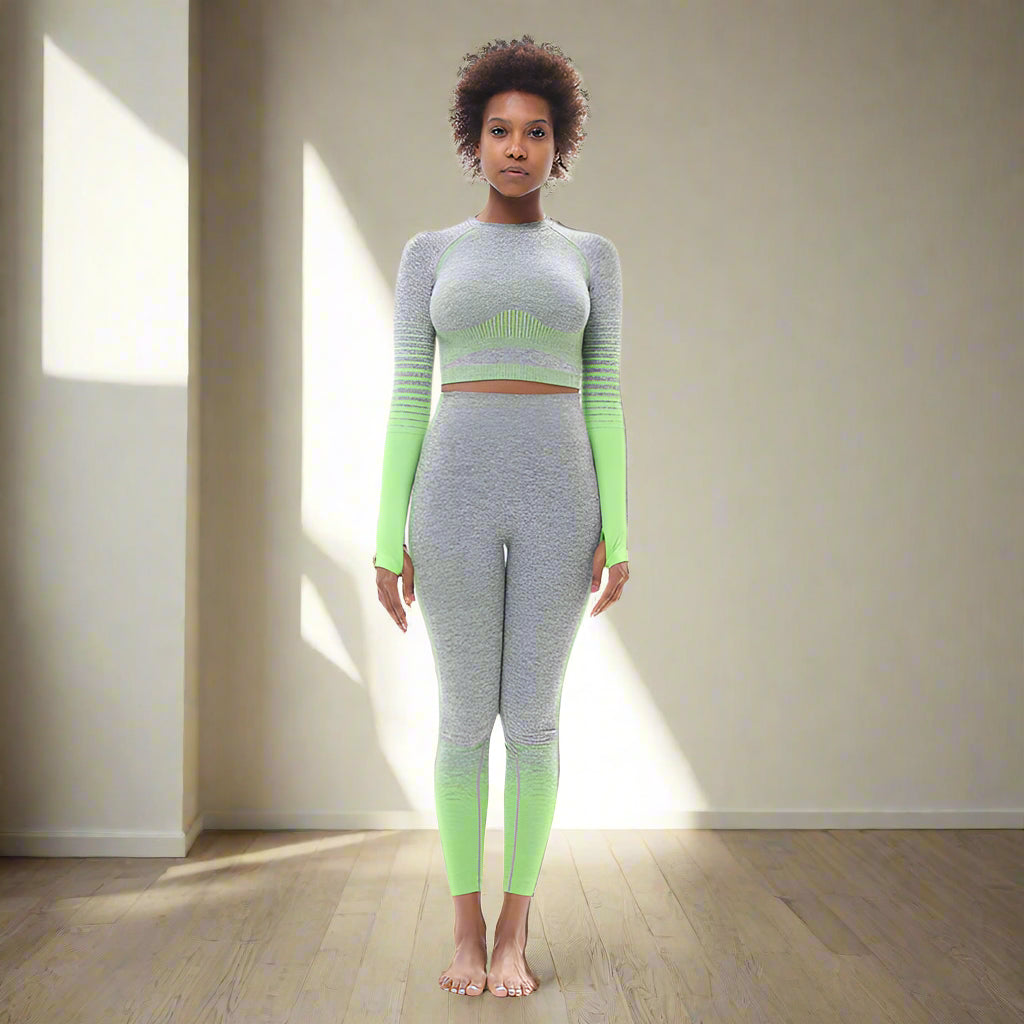 🧘‍♀️ Tight-Fitting Butt-Lifting Seamless Yoga Set