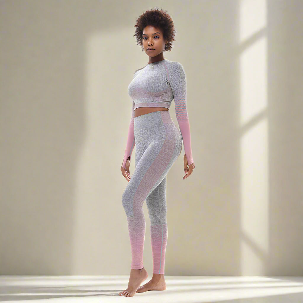 🧘‍♀️ Tight-Fitting Butt-Lifting Seamless Yoga Set