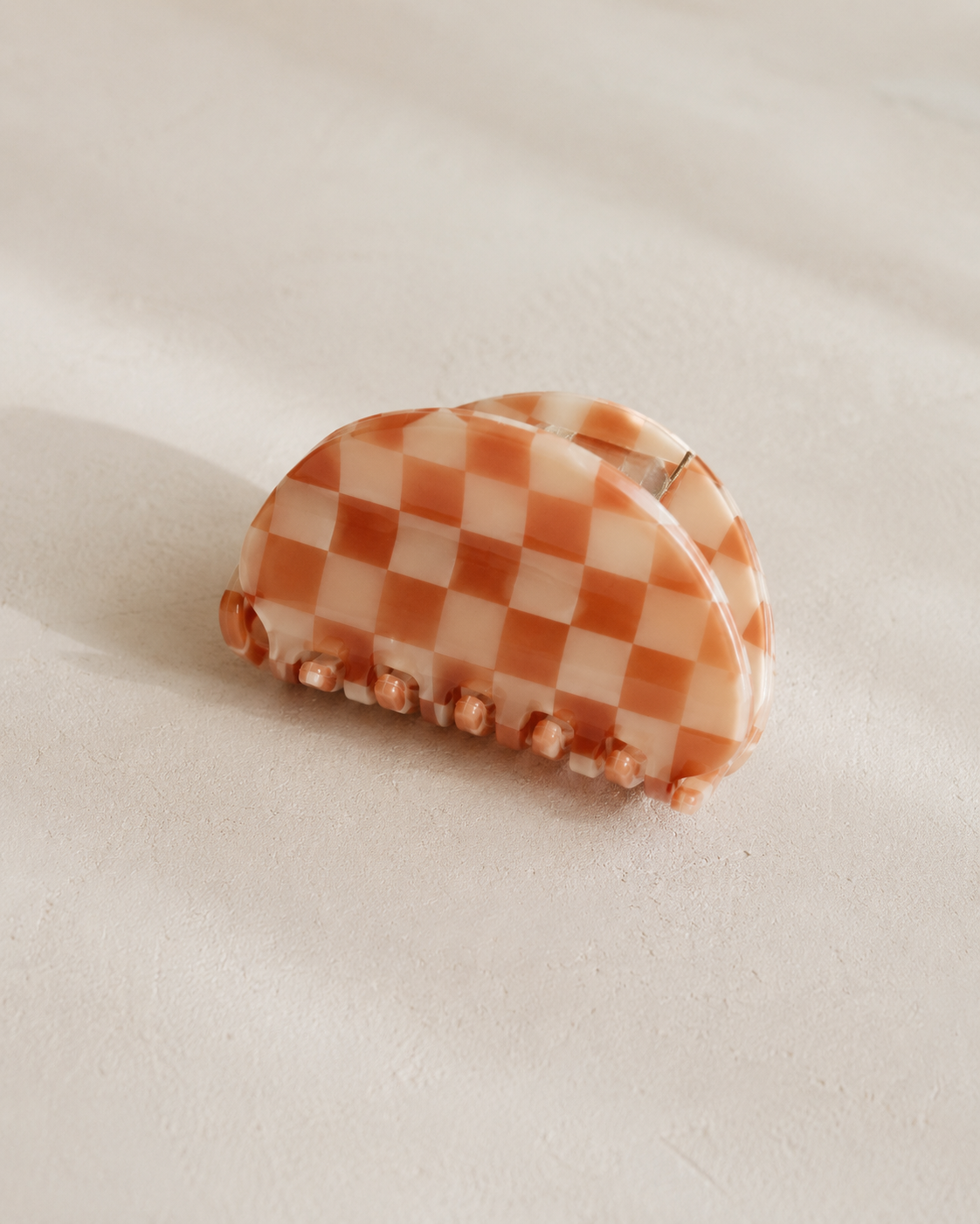 Checkered Hair Clip