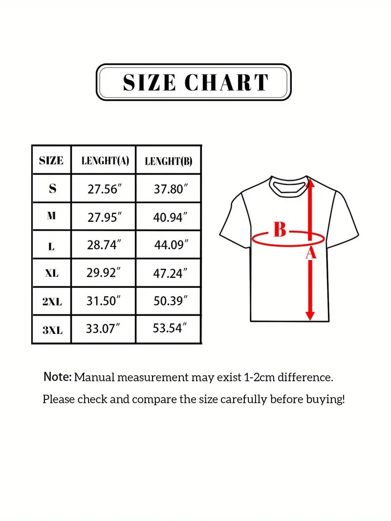 Summer New Printed T-shirt - Printed Short Sleeve Shirts