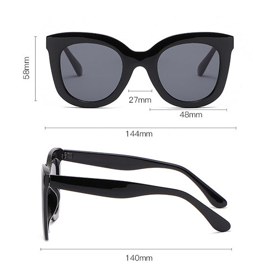 Large Rim Sunglasses – Oversized Women’s Fashion Shades