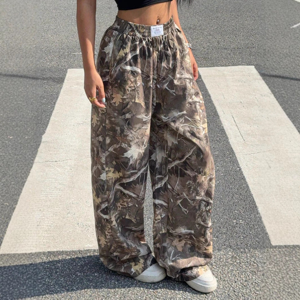 Women's Y2K Camouflage Cargo Pants