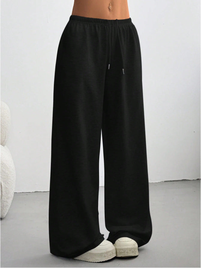 Minimalist Straight-Leg Drawstring Sweatpants – 6 Colors, S–2XL