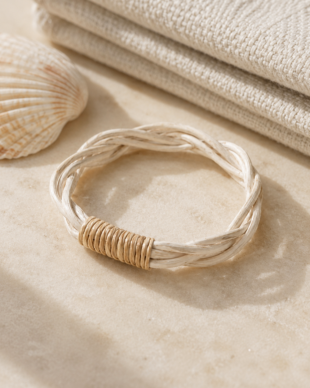 Thin Twist Bangle