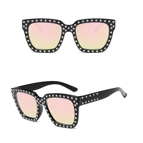 Sunglasses Women Crystal Decoration Sunglasses