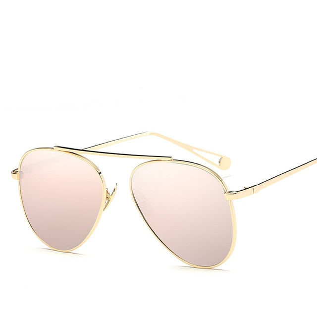 Luxury Brand Pilot Women's Sunglasses Fashion Aviation Vintage Sunglass