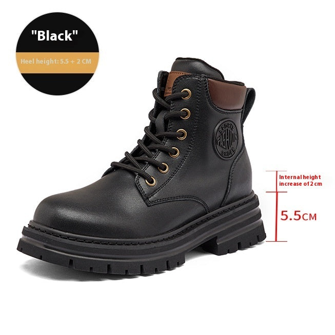Women’s Genuine Leather Martin Boots