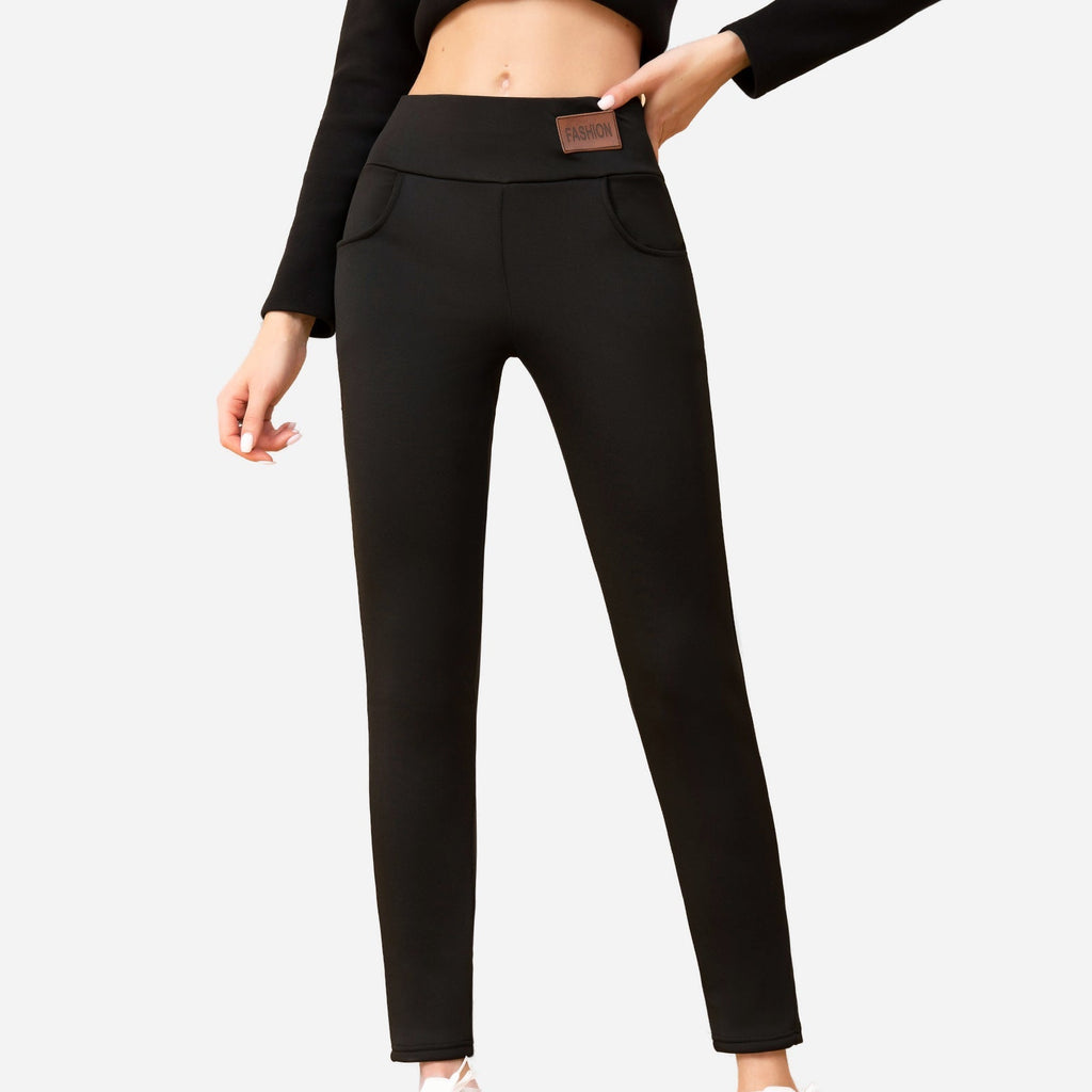 High Slit Casual Pants with Side Slit Detail | Fitiquefit
