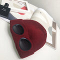 Women’s Pilot Wool Knit Hat – Winter Warm Knitted Aviator-Style Hat
