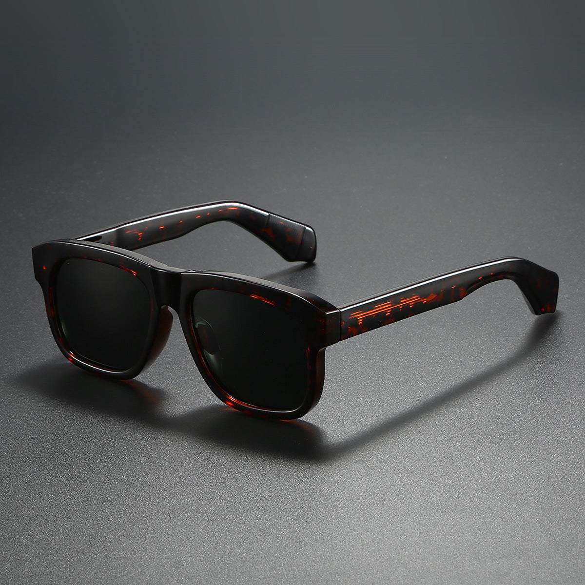 Acetate-Style Polarized Fashion Sunglasses – Unisex Luxury Look
