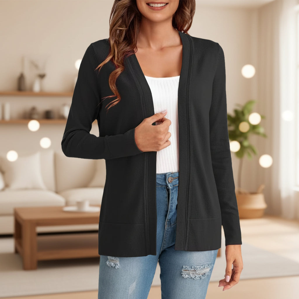 Women's Knitted Loose Cardigan Coat – 4 Colors S–XXL