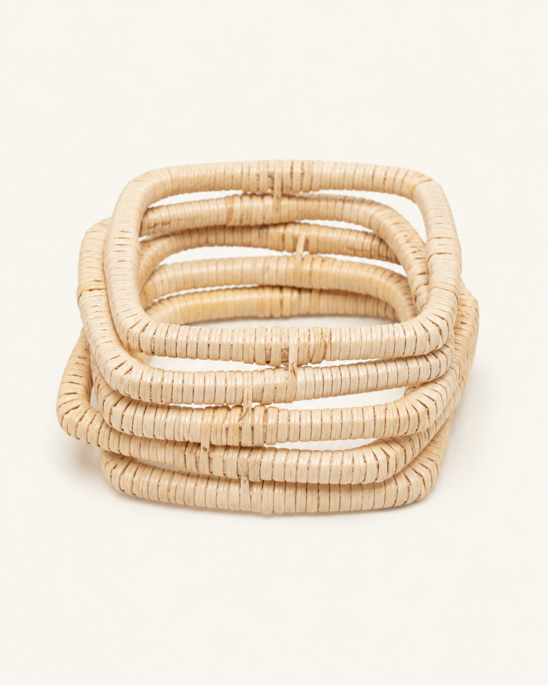 Square Rattan Bangle