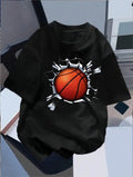 3D Football Streetwear T-Shirt
