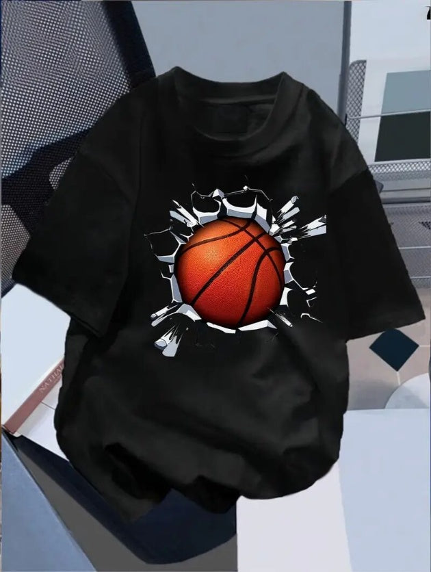 3D Football Streetwear T-Shirt