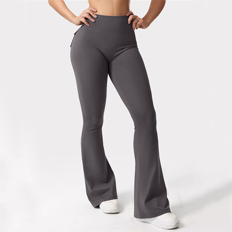 🖤 Women's High-Waisted Cargo Pocket Workout Leggings