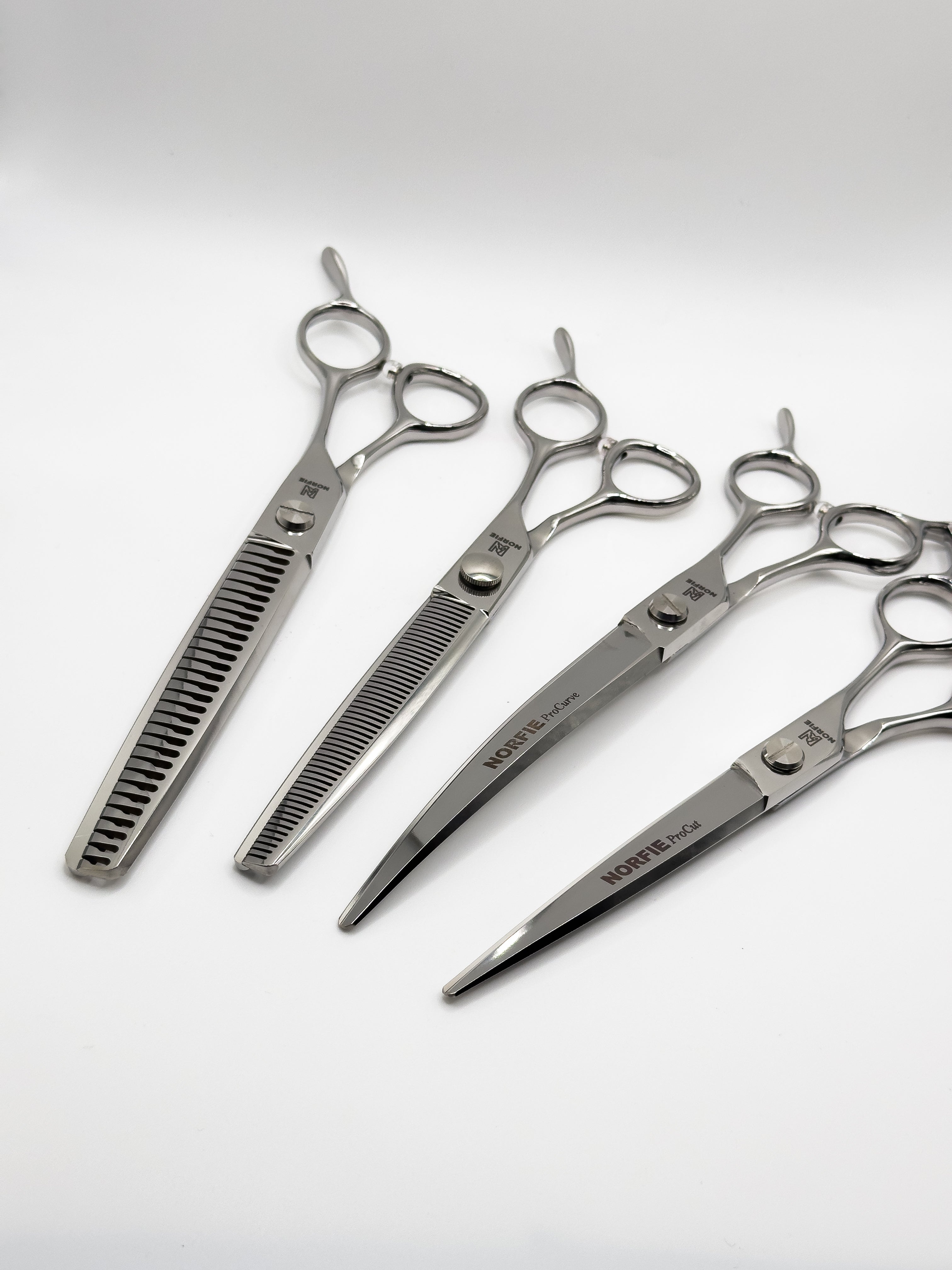 Norfie Pro Series 4-Piece VG10 Grooming Shear Set