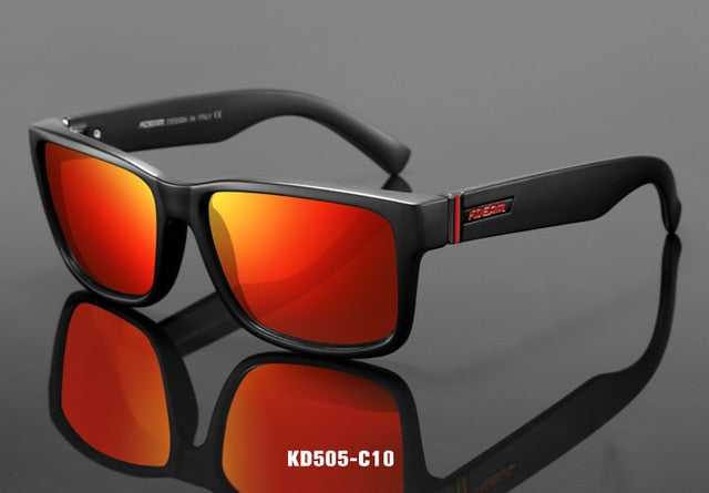 Men's Polarized Sport Sunglasses – UV400 Square Frame
