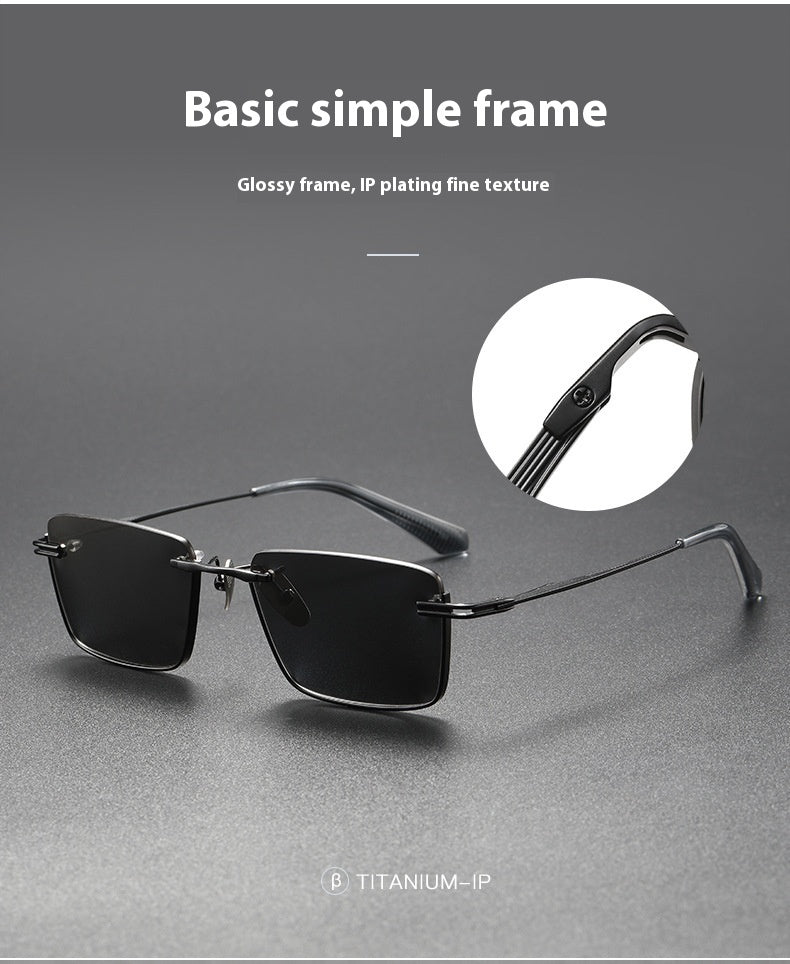Pure Titanium Polarized Sunglasses – Retro British Style