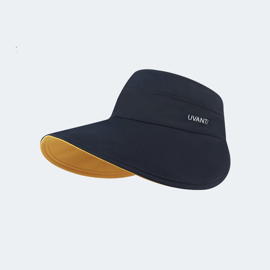 Double-Sided Wide-Brim Sun Hat – Packable Empty Crown Outdoor Hat for Women