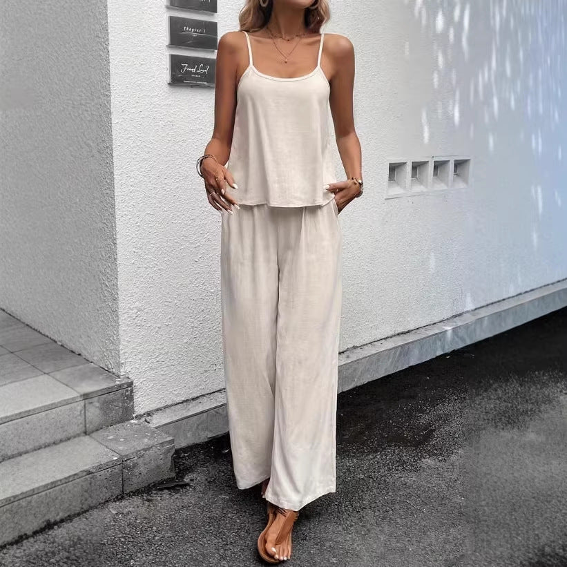 Women’s Sleeveless Resort Two Piece Set