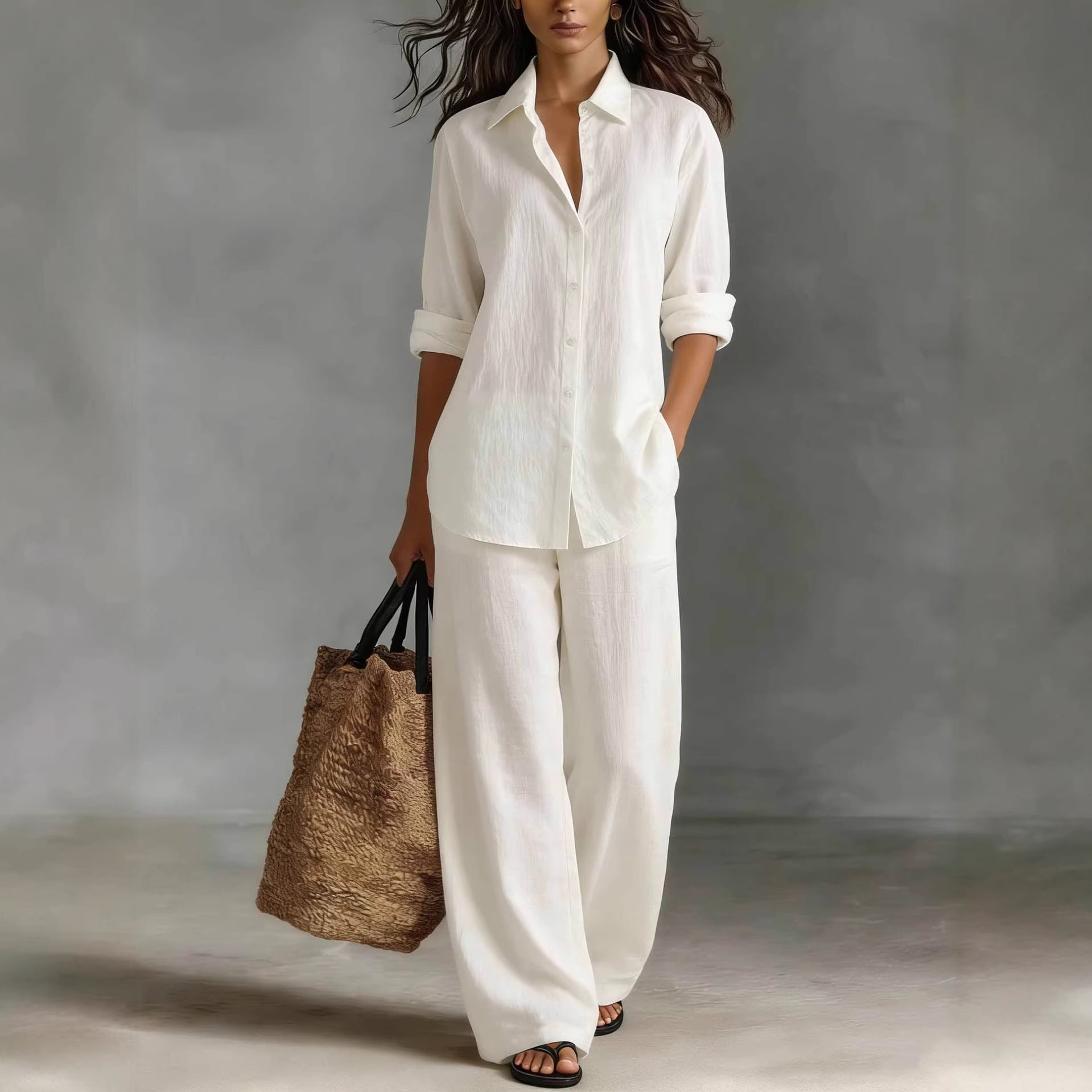Women's Bohemian Top & Pants Set – Resort Lounge Co-ord