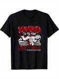 Men's Printed Short-sleeved T-shirt