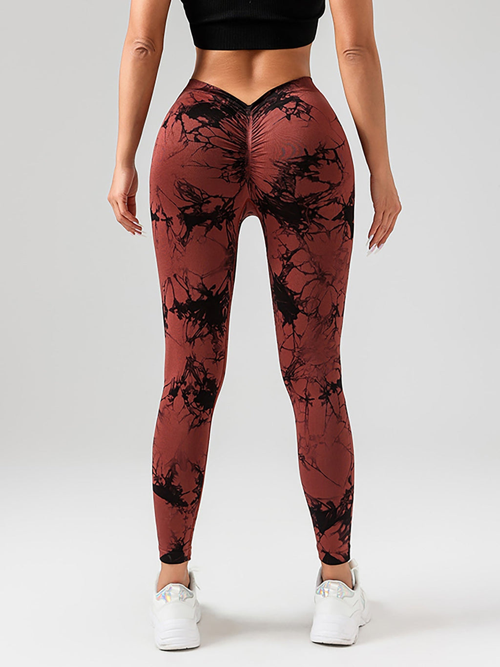 Tie-Dye Slimming Yoga Leggings – Butt Lifting Women's Yoga Pants