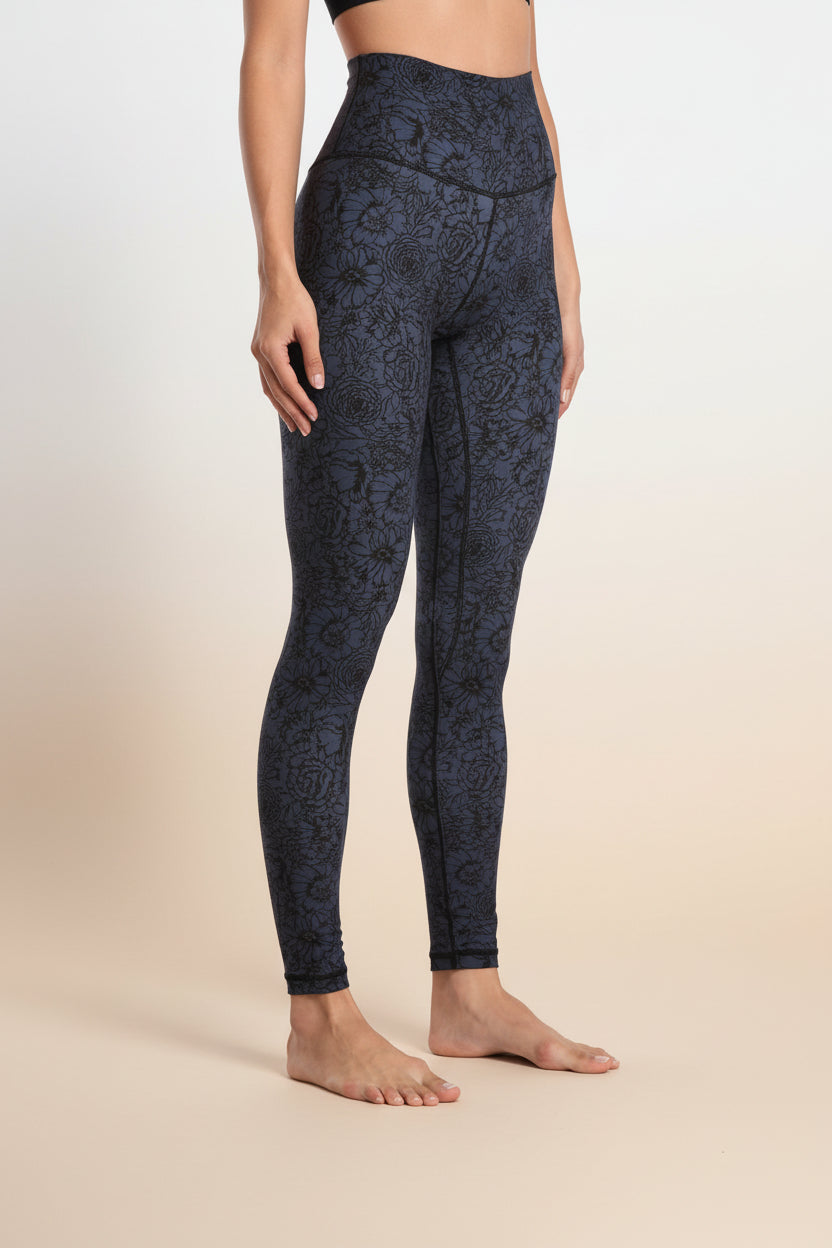 Women’s High Waist Printed Workout Leggings for Yoga, Running & Fitness