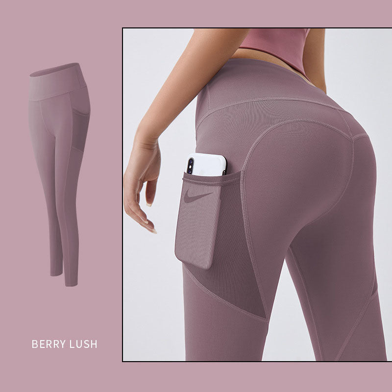 🧘‍♀️ Women's High-Waisted Yoga Leggings with Pockets